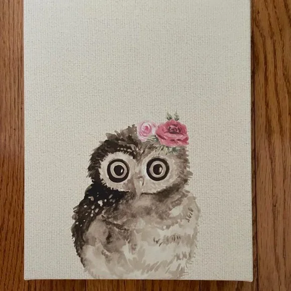 Wall Art: Woodland Creatures Canvases, Set of 4 - Picture 5 of 5